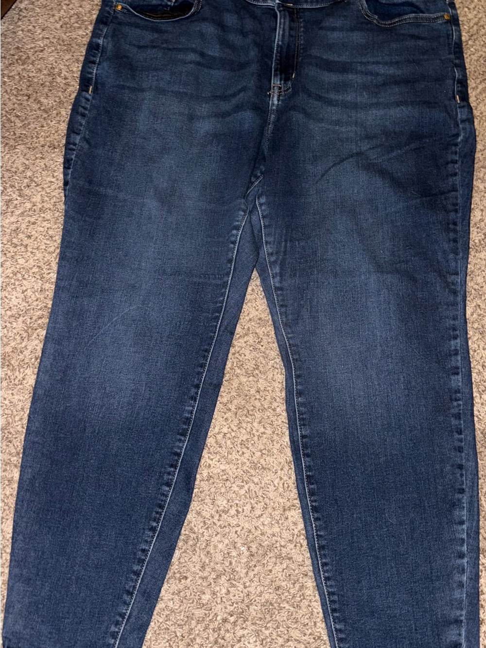 Lane Bryant Dark Indigo Straight Leg Jeans